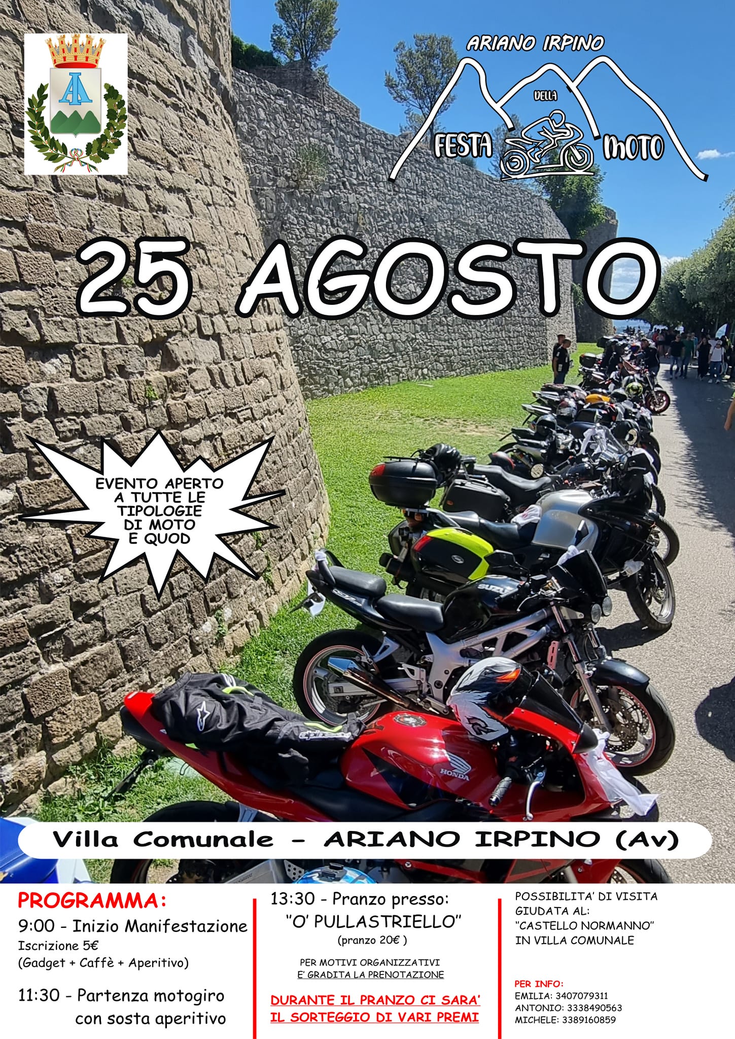 FESTA DELLA MOTO ARIANO IRPINO 2024 ì